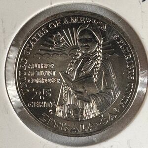 2024‎ D Zitkala-Sa American Women Quarter US Mint Denver AU 25 Cents